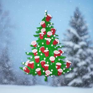 Parche DIY para árbol de copa roja de Navidad - Product Image 2