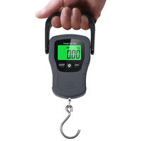 KH-DG-50 Balance de pesage portable à suspendre Balance de colis Voyage Électronique Valises Voyage Bagages Balance de pesage 50KG