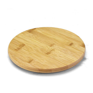 Piano di lavoro cucina <span class=keywords><strong>Lazy</strong></span> <span class=keywords><strong>Susan</strong></span> vassoio armadietto rotondo di bambù giradischi Organizer per tavolo - Product Image 2