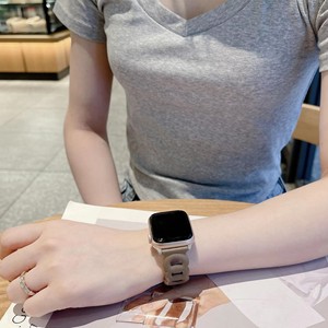 สายนาฬิกาหนังแท้จากโรงงานสำหรับ <span class=keywords><strong>Apple</strong></span> <span class=keywords><strong>Watch</strong></span> สายรัดข้อมือหนังแบบหัวเข็มขัดสำหรับผู้หญิง ขายดี จัดส่งเร็วจากโรงงาน - Product Image 4