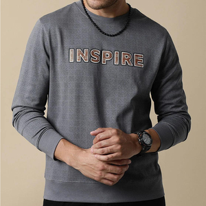 Sudadera con Capucha de Manga Larga y Cuello Redondo para Hombre, con Logotipo Personalizado, Estilo Urbano, Informal, para Trabajo, Corte Holgado, Suave y Cómoda - Product Image 3