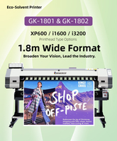 Impresora Eco Solvente de 6 pies con Cabezal I3200E1 Xp600 Dx5 Dx7 Tx800 para Exteriores