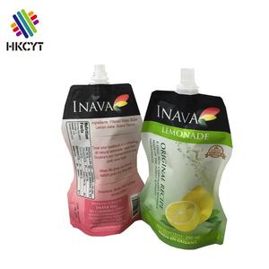 Stand up Reusable Beverage Bag Liquid Juice <b>Drink</b> Packaging Bag Spout <b>Pouch</b> Customized Zipper - Product Image 4