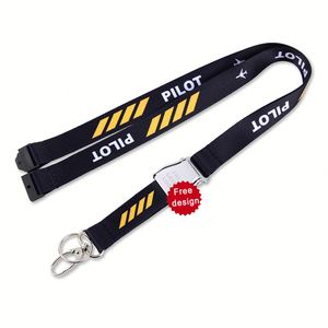 สายคล้องคอแบบสั่งทำพิเศษพร้อมส่ง ลาย Airbus พร้อมหัวเข็มขัดแบบสายรัดนิรภัย สำหรับของขวัญเกี่ยวกับการบิน ไม่มีขั้นต่ำในการสั่งซื้อ - Product Image 1