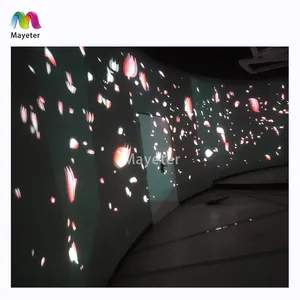 360 projection murale cartographique projecteur immersif réalité virtuelle musée spectacle projection interactive aquarium