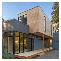 Conteneur Mobile de maison pré-assemblée, Kit de cadres, conteneur 3 chambres, boutique de 20 pieds, maisons préfabriquées