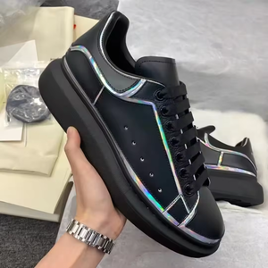 Zapatos Deportivos de Diseño en Cuero Genuino 2025, Zapatos Casuales de Moda para Mujer y Zapatos Deportivos de Alta Calidad para Hombre - Product Image 2
