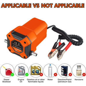 12 В масляный электрический топливный насос 24 В портативный экстрактор для дизельного масляного насоса - Product Image 4