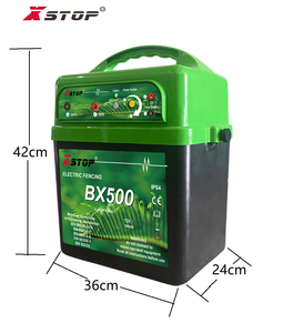 Électrificateur de clôture solaire, contrôleur de clôture électrique pour animaux, 5 j avec panneau solaire, alimenté pour le bétail - Product Image 5