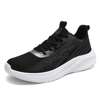 Chaussures de course légères personnalisées avec logo pour hommes et femmes, respirantes, en maille, confortables, antidérapantes, pour la marche, le yoga, la remise en forme, la salle de sport