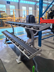 Usine de source Entretien intérieur Rosen Fitness Machines de musculation Musculation Support d'haltères à <span class=keywords><strong>deux</strong></span> niveaux pour <span class=keywords><strong>centre</strong></span> de gymnastique - Product Image 4