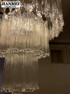 <span class=keywords><strong>Lustre</strong></span> de luxe en cristal style <span class=keywords><strong>MURANO</strong></span>, salon <span class=keywords><strong>vintage</strong></span> sud-asiatique, salle à manger en verre rétro, escalier de villa - Product Image 5