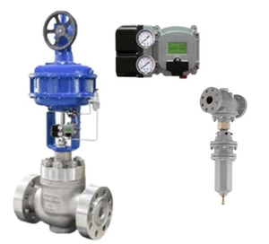 Válvula de Bola Neumática para Control de Flujo con Posicionador de Válvula DVC6200 DVC2000 y Regulador Fish-er MR108 OEM - Product Image 1