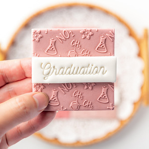 Công Cụ Làm Bánh Hóa Chất Mùa Tốt Nghiệp Toán Học Bảng Chữ Cái Fondant Cookie Cắt Dập Nổi - Product Image 2