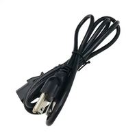 Câble d'alimentation CA 220V 110V USA IEC C13 C6 Prise 3 broches US Câble d'alimentation 3 broches