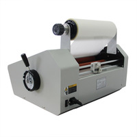 Papier de bureau QK-380 A3 + machine à plastifier à chaud et à froid simple et double face BOPP avec tondeuse