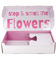 Boîte à fleurs de luxe en forme de coeur avec couvercle | Emballage cadeau en carton recyclable avec laminage mat pour roses et bouquets