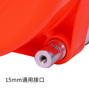 Magnetic Bait Trash Pan 22cm Orange ABS Portable Fishing <b>Tackle</b> <b>Box</b> - Product Image 3