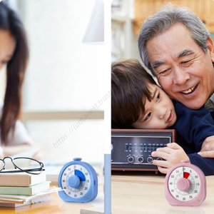 Minuteur visuel rechargeable DD1408 pour enfants, outil de gestion du temps d'étude, compte à rebours de cuisine, 60 minutes, vente en gros - Product Image 6