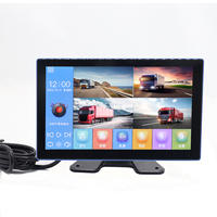 Caméra de recul pour véhicule/camion AHD 9-36V avec écran tactile 10,1 pouces 6 canaux pour système DVD/VCR/assistance à la marche arrière avec DVR intégré
