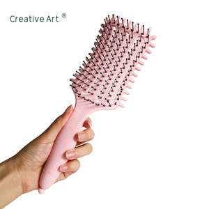 Spazzola Arricciante Originale Brevettata all'Ingrosso, Ecologica in Nylon con Ventilazione in Paglia di Grano - Product Image 3