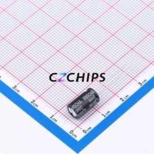 Condensador Electrolítico de Aluminio de Orificio Pasante DHC016M227E124S1AA, Orificio Pasante, D6.3xL12mm 220uF 20% 16V 250mA-120Hz - Product Image 2