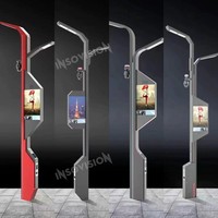 Écran d'affichage numérique LCD extérieur haute luminosité 3000 nits 1080p IP67 pour centre commercial avec garantie d'un an