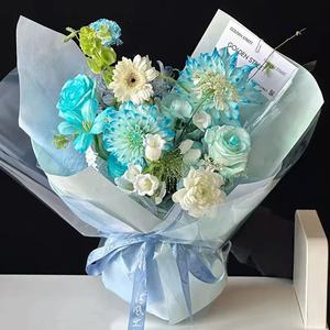 Acuarela Blooming Virgin Craft Paper Flower Bouquet Papel de regalo Arte impermeable Romántico High-End Flower Shop Hecho a mano - Product Image 4