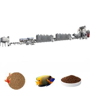 สายการผลิตอาหารปลาทิลาเปียแบบลอยน้ำรุ่นใหม่ MT พร้อมมอเตอร์ อุปกรณ์แปรรูปเม็ดอาหารปลา เครื่องอัดเม็ดแบบสกรูคู่ - Product Image 1