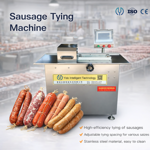 Machine à lier les saucisses haute performance, torsadeuse automatique de <span class=keywords><strong>chorizo</strong></span>, machine à nouer les hot-dogs, machine à ligaturer les saucisses - Product Image 1