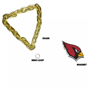 Collar de Cadena de Espuma <span class=keywords><strong>EVA</strong></span> con Diseño 3D para Fanáticos del Fútbol, Béisbol y Baloncesto, con Diferentes Colores para Equipos - Product Image 4