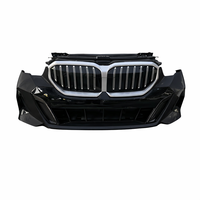 Pare-chocs avant d'occasion de haute qualité pour BMW Série 5 I5 G60 G68 avec ensemble ventilateur de radiateur et réservoir d'eau. Facile à installer.