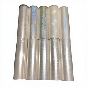 ฟอยล์ปั๊มร้อนโฮโลแกรมใส PET แบบม้วน หนา 12-25 ไมครอน สำหรับเครื่องเคลือบแบบทั่วไป พิมพ์ลายด้วยความร้อน กระดาษสำหรับเครื่องพิมพ์เลเซอร์ - Product Image 3
