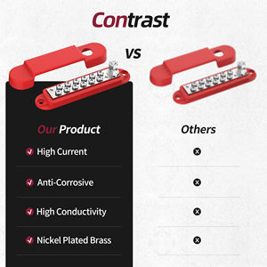 150A母线电源接线板1/4 "螺柱船用母线12伏直流电池接线板，用于船用汽车太阳能布线 - Product Image 4