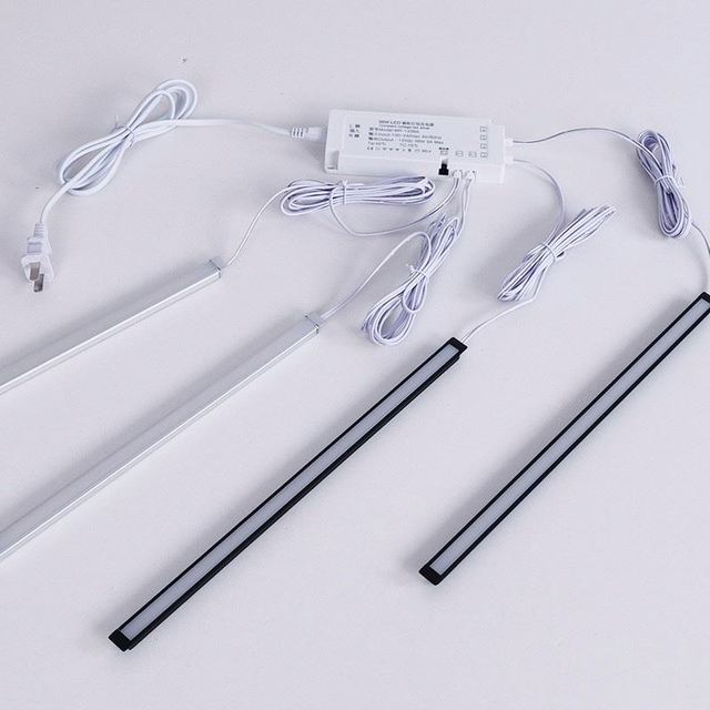 Embedded Cabinet Lights 5V 12V 24V 2835 5730 Light Strip 30cm 50cm 100cm High Gloss Wine Cabinet Wardrobe Cabinet Light Strip