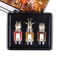 Parfums pour hommes et femmes de haute qualité, très vendus, avec des motifs de têtes d'animaux, de renards et de cerfs ; Vaporisateur corporel à parfum longue durée.