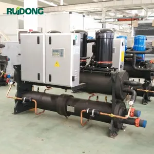 Industrial water cooled scroll compressor water chiller price