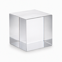 Zhongji High Precision K9 Material Optical Square MC030-LMT-5 4-Face Angle Standard 90 Orthogonality for Optics Instruments