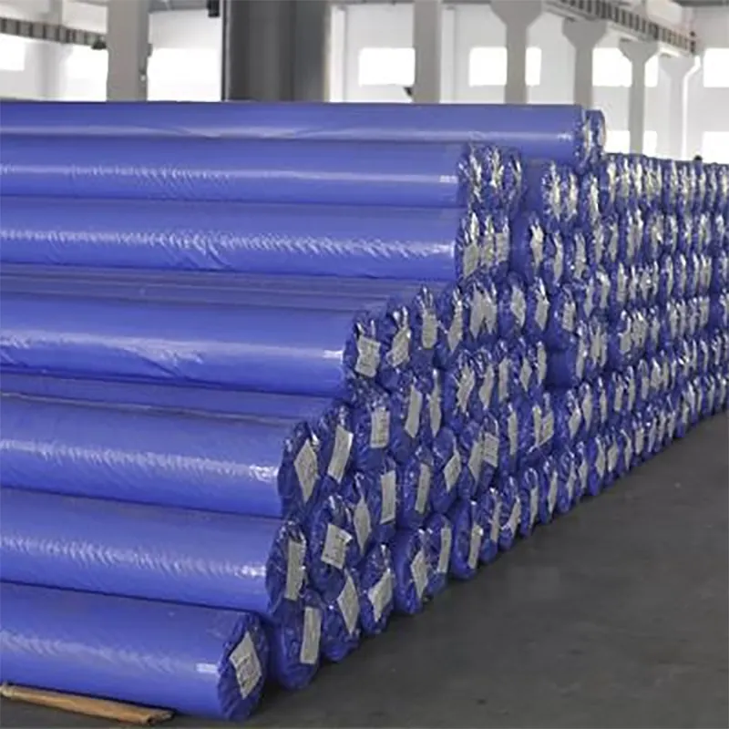 PVC المغلفة النسيج الصانع الصناعية النسيج لفة مشمع لشاحنة غطاء المواد خيمة المواد