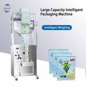 เครื่องบรรจุภัณฑ์แนวตั้งแบบสองหัวชั่งน้ำหนักสำหรับ<span class=keywords><strong>ข้าว</strong></span>หอมมะลิอเนกประสงค์ ถั่วอบ ขนมขบเคี้ยว และอาหารบรรจุซอง - Product Image 4