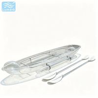 Sac flottant latéral transparent pour siège de kayak double avec kit complet pour la photographie, personnalisé de Chine, Lumark, incassable