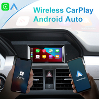 Módulo Inalámbrico Carplay STWEI y Android Auto para Mercedes Benz GLK X204 2008-2014, CLS W218 2010-2014, W203 2013-2017, Mirror Link