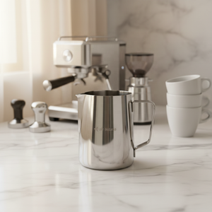 เหยือกตีฟองนมสแตนเลสแบบพกพา ดีไซน์ใหม่ ความจุขนาดใหญ่พิเศษ 1000 มล. ปากเทคม ทนทาน ใช้ซ้ำได้ - Product Image 3