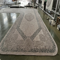 Tapis de mosquée sur mesure de haute qualité, tapis Majlis en laine fait main, tapis de luxe de style persan pour la maison et les grandes propriétés