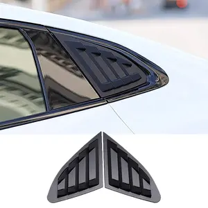 ABS penutup kisi sendok jendela samping belakang untuk Chevrolet Malibu 2016-2021