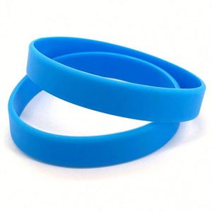 Pulsera de Silicona Personalizada de Fábrica, Color Sólido, con Diseño Creativo, Logotipo Impreso, Pulsera Personalizada Promocional - Product Image 4