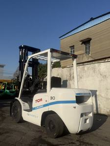 Chariot élévateur à fourche d'occasion japonais TCM, moteur de chariot élévateur lourd, 3/5/7/8/10/12/15 tonnes, chariot élévateur diesel à 3 étages - Product Image 5