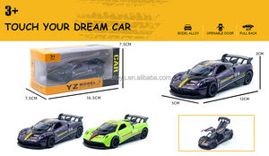 ألعاب LASIVE Track Edition سبيكة سيارة لعبة سيارة سحب الباب الخلفي فتح الرياضة سيارة محاكاة أضواء سن الصوت 3 + - Product Image 3