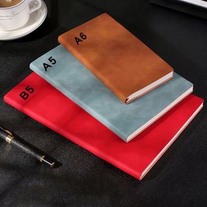 A5 Sublimation Wholesale Leather Notebook Personalized Design Planner Vintage Promotional Leather <b>Customized</b> Notebook - Product Image 5