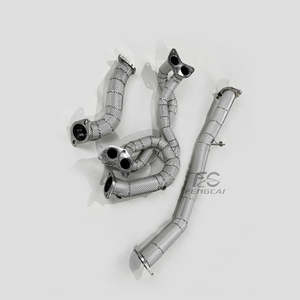 Sistema de Tubo de Escape de Acero Inoxidable <span class=keywords><strong>Fengcai</strong></span> para Subaru BRZ 2.4L 2020+, 1.5 mm de Grosor, Acabado Liso, Ajuste Universal - Product Image 5